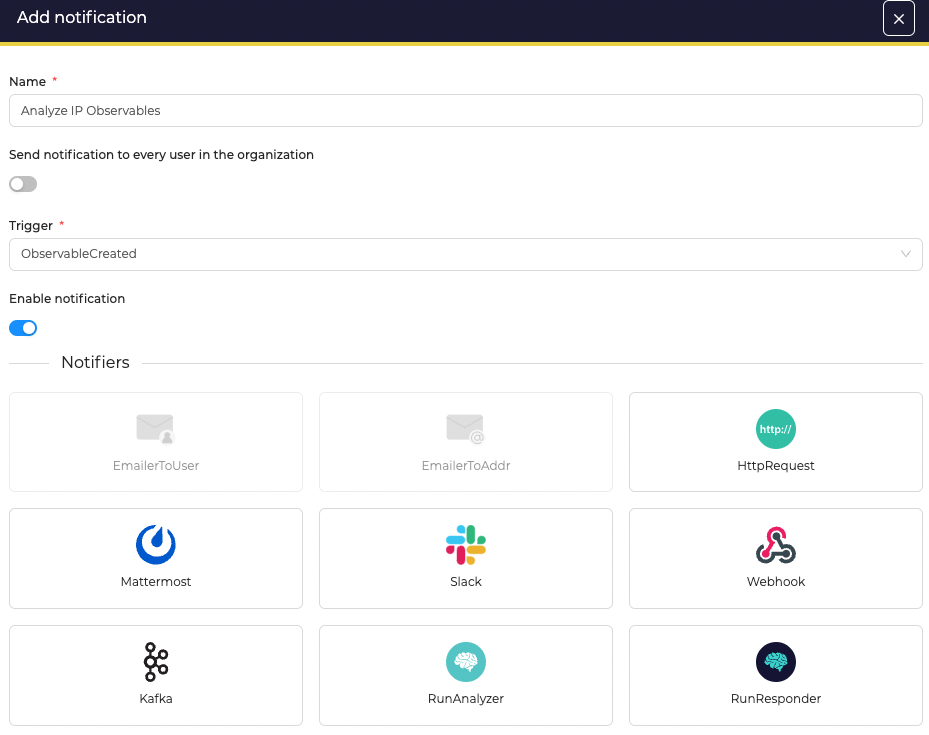 Leveraging TheHive 5 notifications capabilities (1/2)