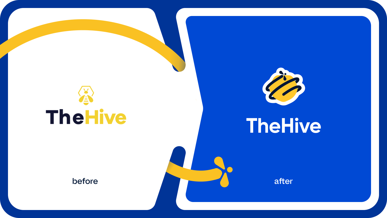 TheHive logo evolution