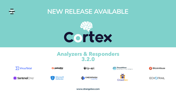 Cortex-Analyzers – release 3.2